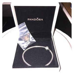 NWT  Sterling Silver Pandora Bracelet